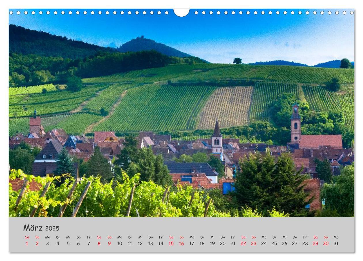 Bild: 9783435461141 | Region Elsass und Vogesen (Wandkalender 2025 DIN A3 quer), CALVENDO...