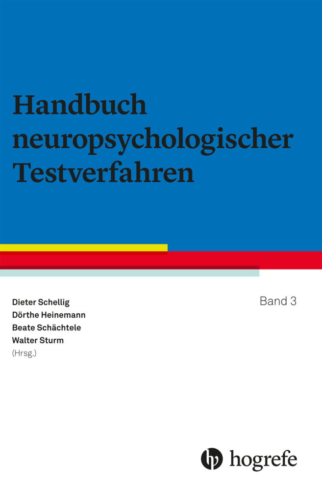 Cover: 9783801728458 | Handbuch neuropsychologischer Testverfahren | Dieter Schellig (u. a.)