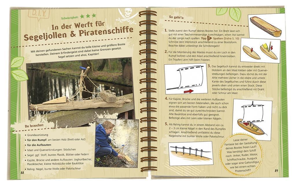 Bild: 9783897778948 | Das Taschenmesser-Schnitzbuch | Über 30 Ideen zum Schnitzen & Basteln