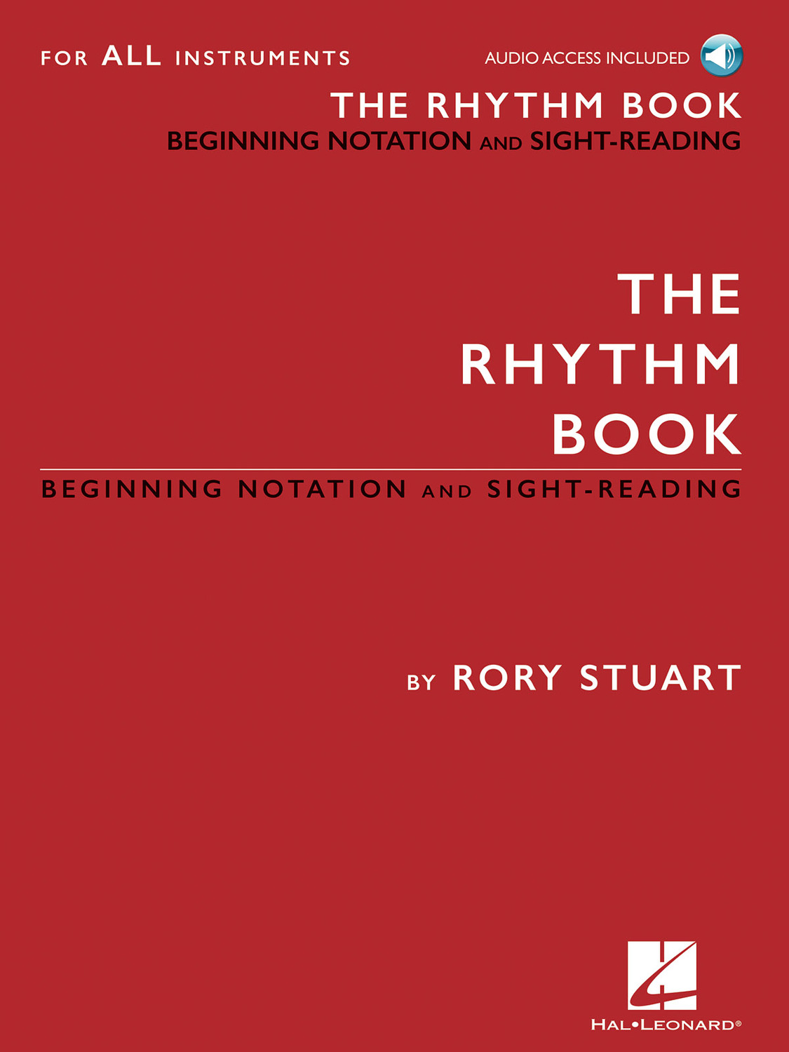 Cover: 888680716653 | The Rhythm Book | Rory Stuart | Music Instruction | 2018 | Hal Leonard