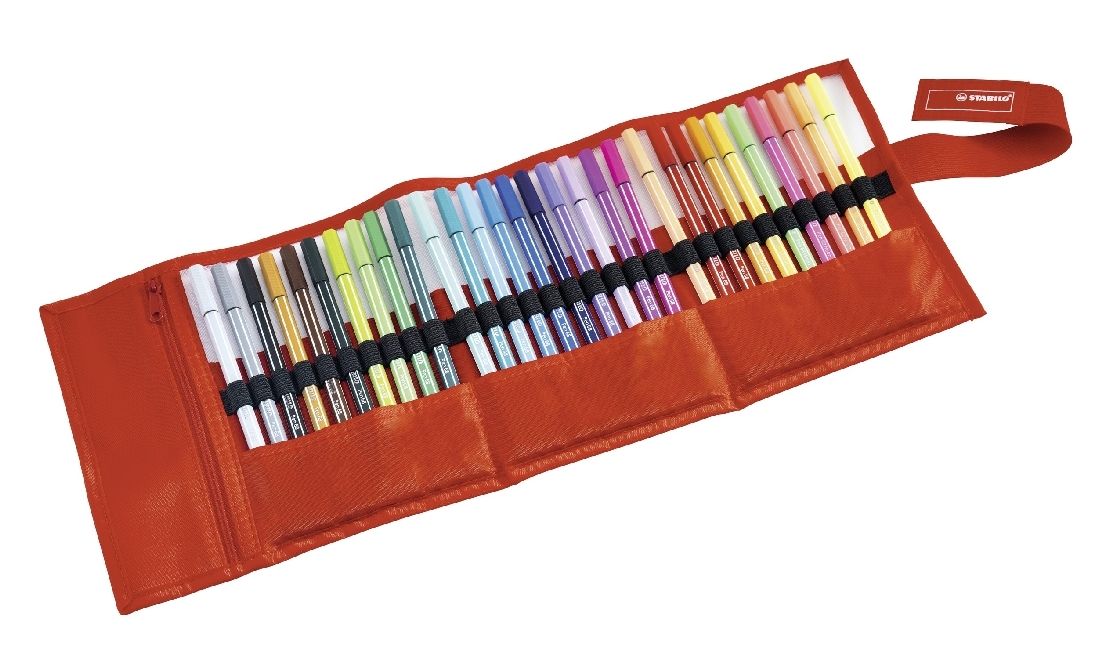 Bild: 4006381532617 | Premium-Filzstift - STABILO Pen 68 - 30er Rollerset - 30 Farben | 2018