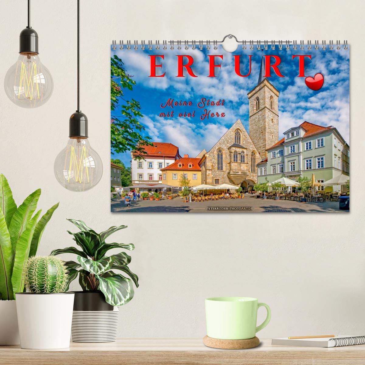 Bild: 9783435319572 | Erfurt - meine Stadt mit viel Herz (Wandkalender 2025 DIN A4 quer),...