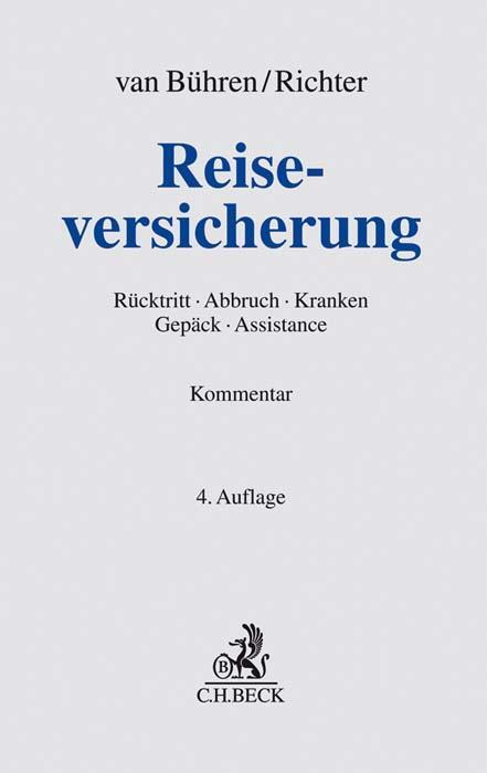 Cover: 9783406736872 | Reiseversicherung | Hubert W. van Bühren (u. a.) | Buch | Deutsch
