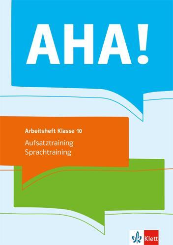 Cover: 9783123100550 | AHA! 10. Aufsatztraining / Sprachtraining | Taschenbuch | Deutsch