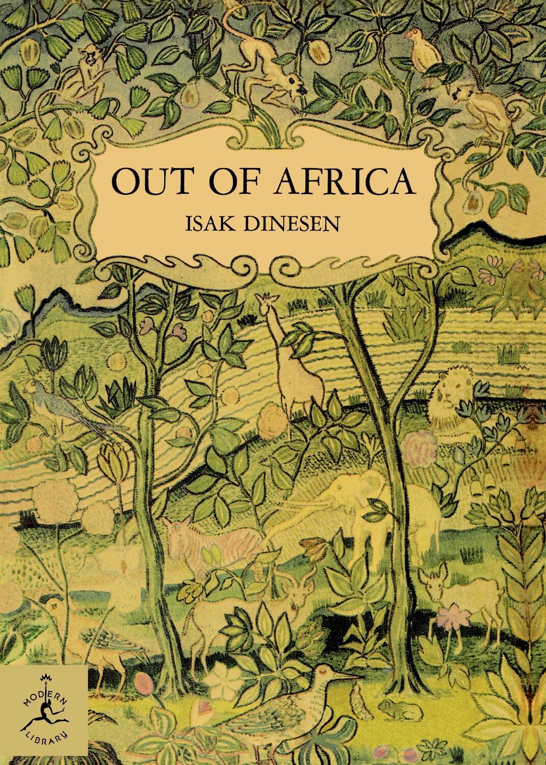 Cover: 9780679600213 | Out of Africa | Isak Dinesen | Buch | Modern Library 100 Best Nonfic