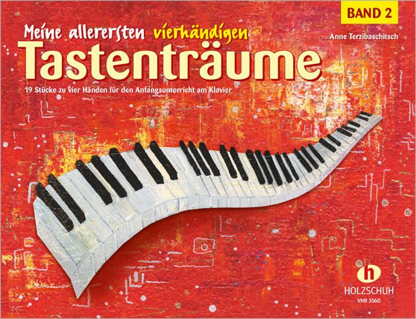 Cover: 9783864340109 | Meine allerersten vierhändigen Tastenträume Band 2 | Terzibaschitsch