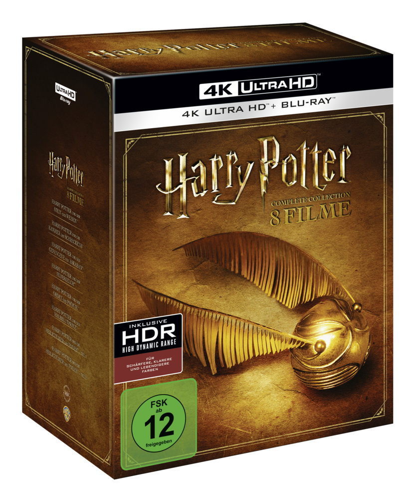 Bild: 5051890315526 | Harry Potter: The Complete Collection 4K, 16 UHD-Blu-ray | Blu-ray