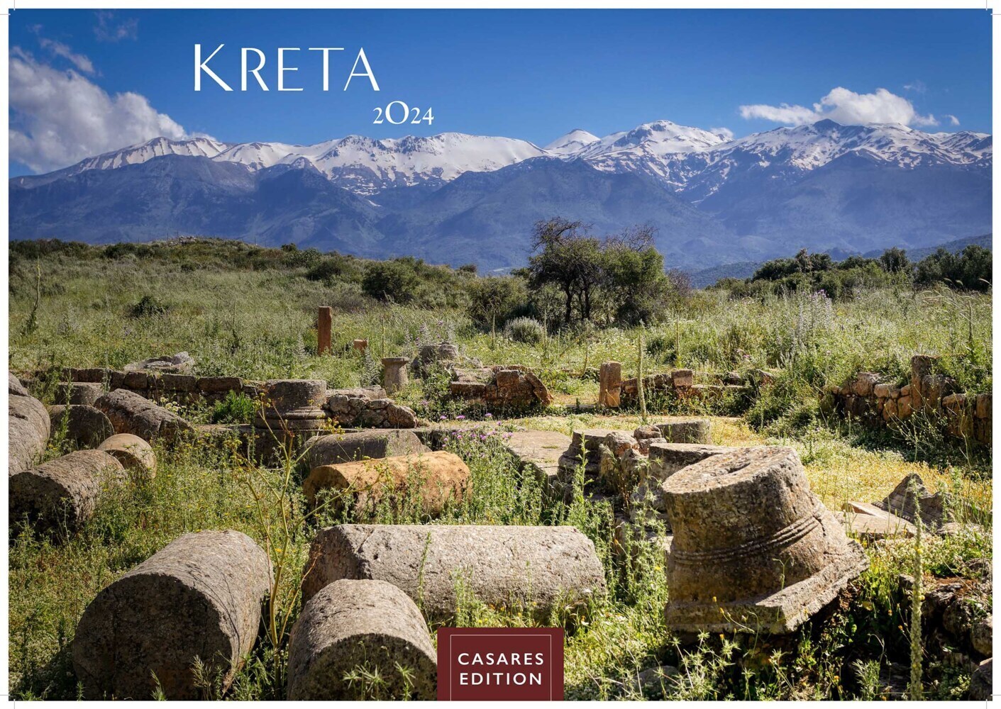 Cover: 9789918618347 | Kreta 2024 S 24x35cm | Kalender | 14 S. | Deutsch | 2024
