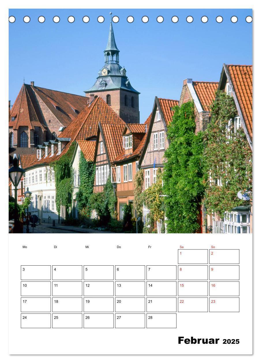 Bild: 9783435965847 | Lüneburg, von der schönsten Seite (Tischkalender 2025 DIN A5 hoch),...