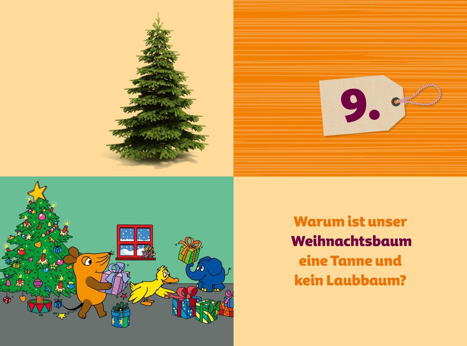 Bild: 9783830320494 | Frag doch mal ... die Maus: Der Adventskalender | Buch | 112 S. | 2024