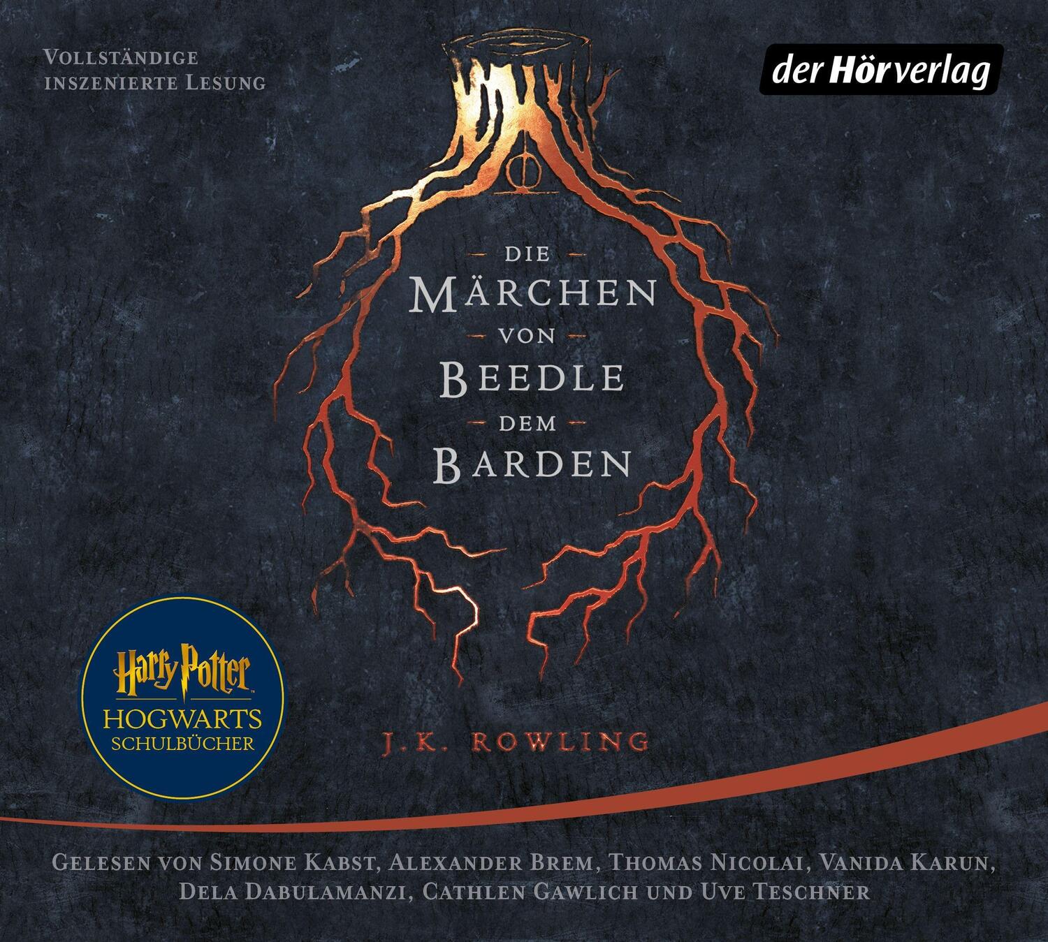Cover: 9783844545449 | Die Märchen von Beedle dem Barden | J. K. Rowling | Audio-CD | Deutsch