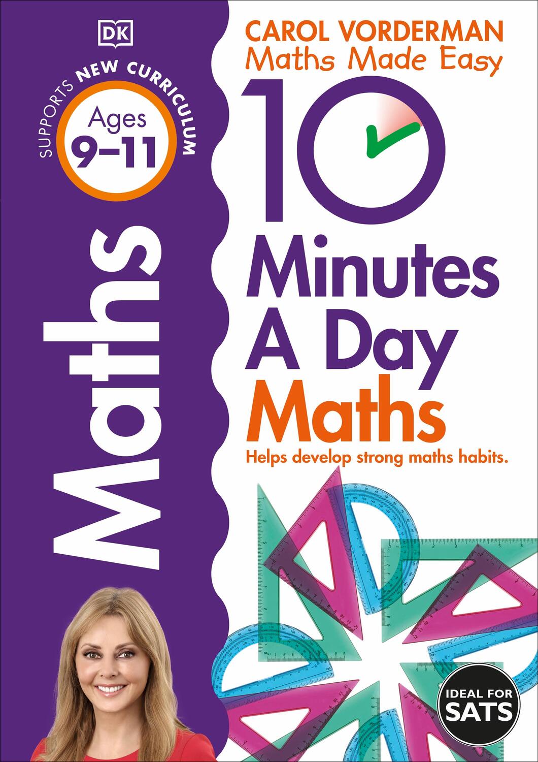 Cover: 9781409365433 | 10 Minutes A Day Maths, Ages 9-11 (Key Stage 2) | Carol Vorderman
