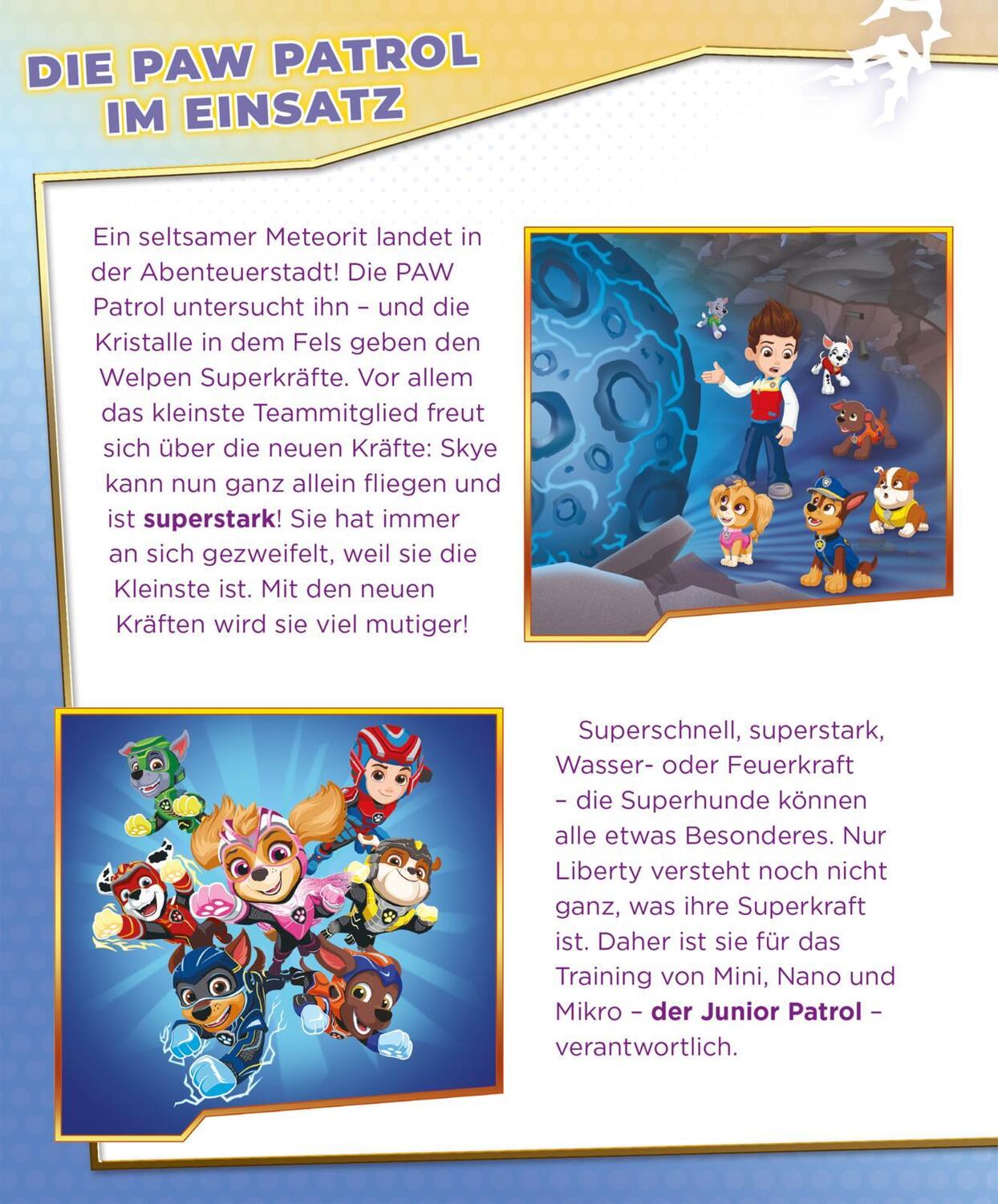 Bild: 9783845123806 | PAW Patrol Mitmachbuch: Der Mighty Kinofilm: Mein Freundebuch | Buch