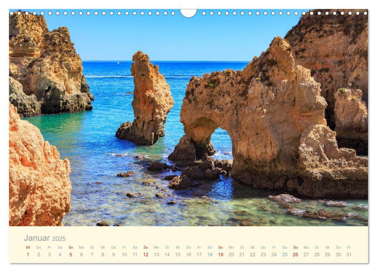 Bild: 9783435478354 | Algarve - Portugals goldene Küste (Wandkalender 2025 DIN A3 quer),...