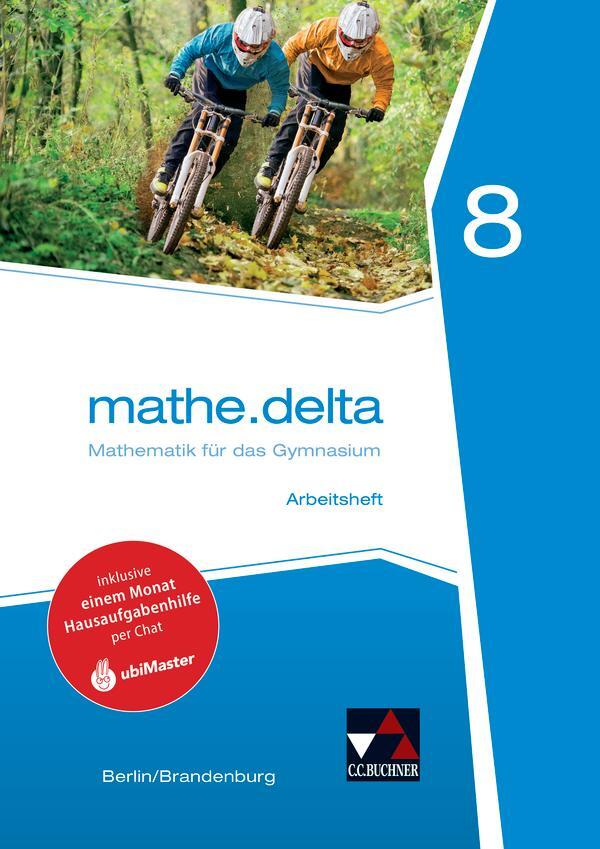 Cover: 9783661611181 | mathe.delta 8 Arbeitsheft Berlin/Brandenburg | Viola Adam (u. a.)