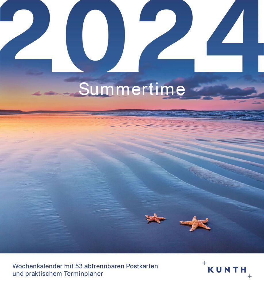 Cover: 9783965913028 | Summertime - KUNTH Postkartenkalender 2024 | Kalender | 53 S. | 2024