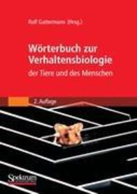 Cover: 9783827417039 | Wörterbuch zur Verhaltensbiologie der Tiere und des Menschen | Buch