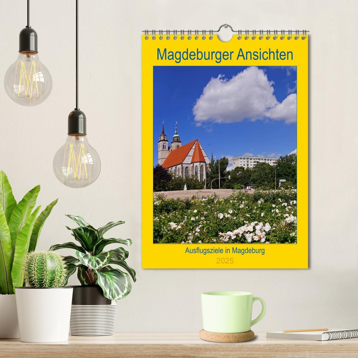 Bild: 9783435977581 | Magdeburger Ansichten (Wandkalender 2025 DIN A4 hoch), CALVENDO...