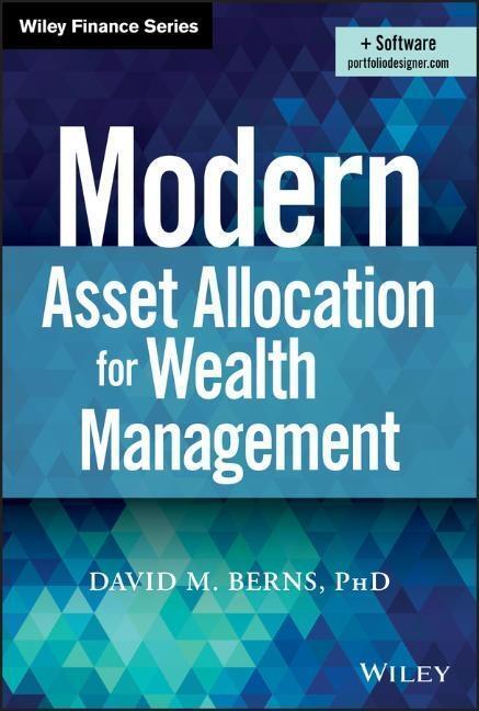 Cover: 9781119566946 | Modern Asset Allocation for Wealth Management | David M. Berns | Buch