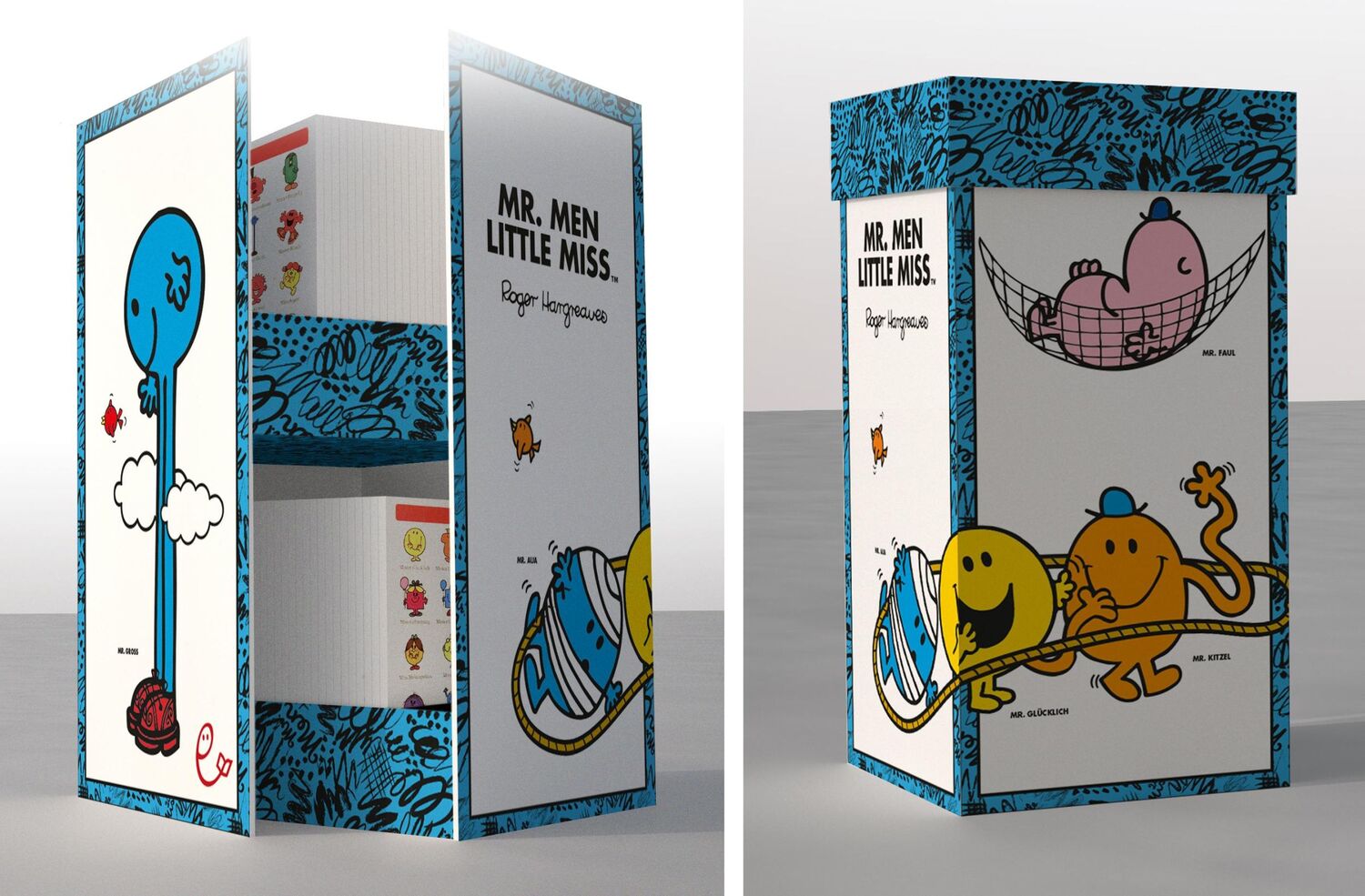 Cover: 9783946100959 | Mr. Men Die Sammlung | 50 Titel | Roger Hargreaves | Taschenbuch