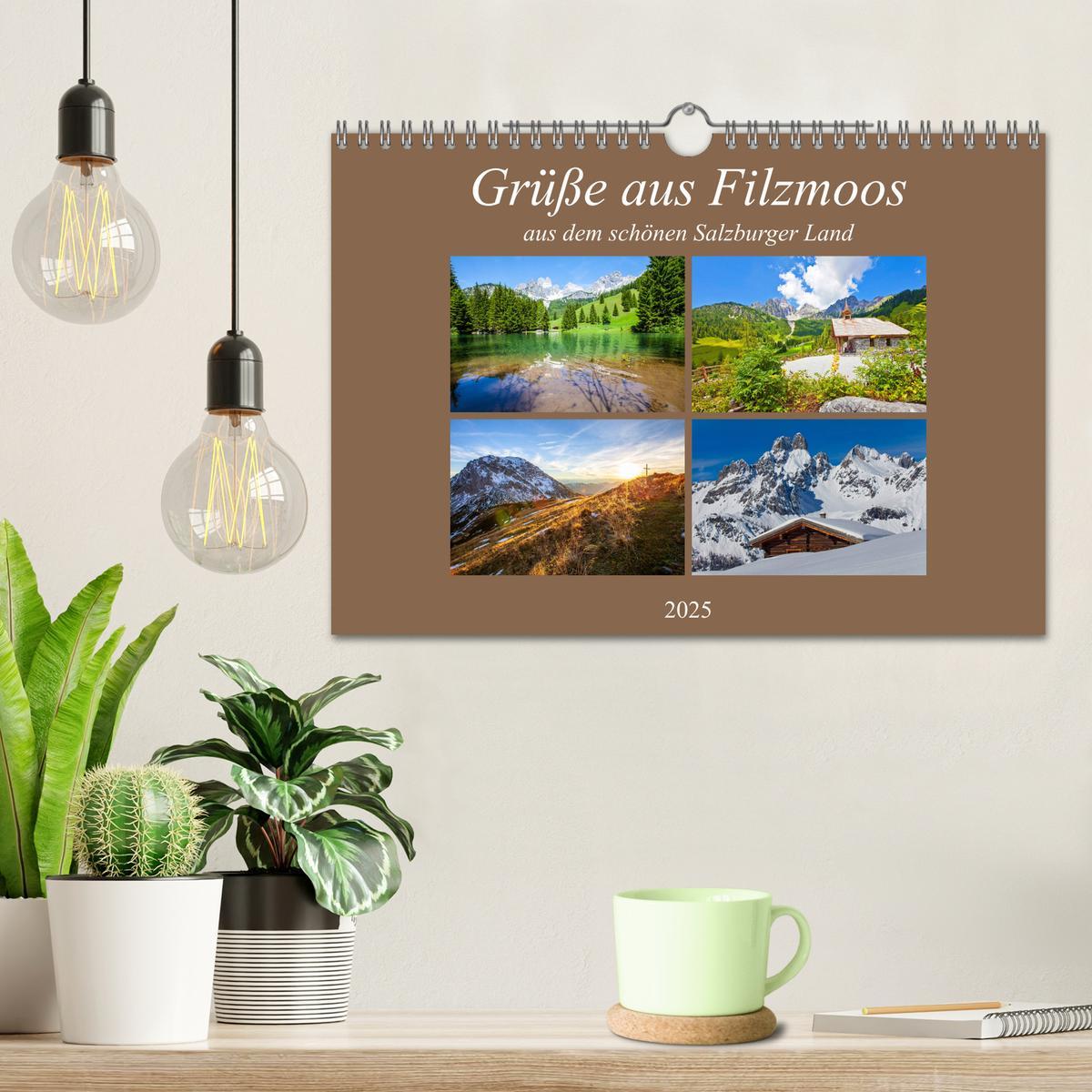 Bild: 9783435167654 | Grüße aus Filzmoos (Wandkalender 2025 DIN A4 quer), CALVENDO...