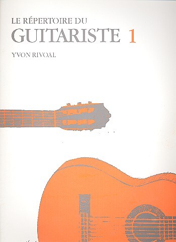 Cover: 9790230948326 | Le repertoire du guitariste vol.1 | Yvon Rivoal | Buch | Lemoine