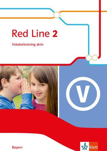 Cover: 9783125476844 | Red Line 2. Ausgabe Bayern. Vokabeltraining aktiv Klasse 6 | Frank Haß