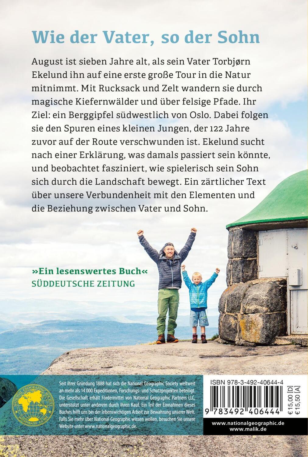 Rückseite: 9783492406444 | Mein Sohn und der Berg | Unser Abenteuer in Norwegens Natur | Ekelund
