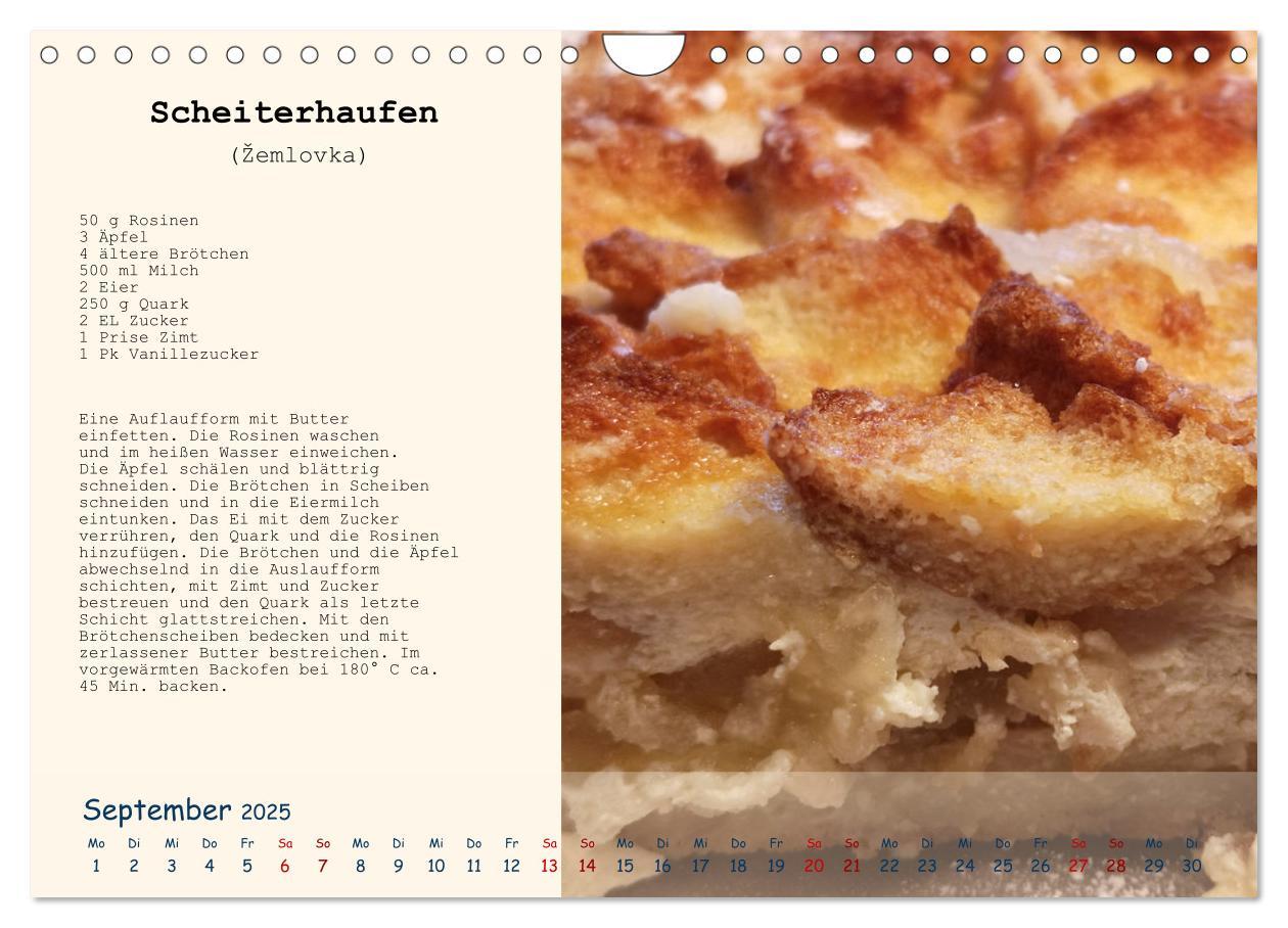 Bild: 9783435102648 | Böhmen - Rezepte und Klassiker aus meiner Kindheit (Wandkalender...