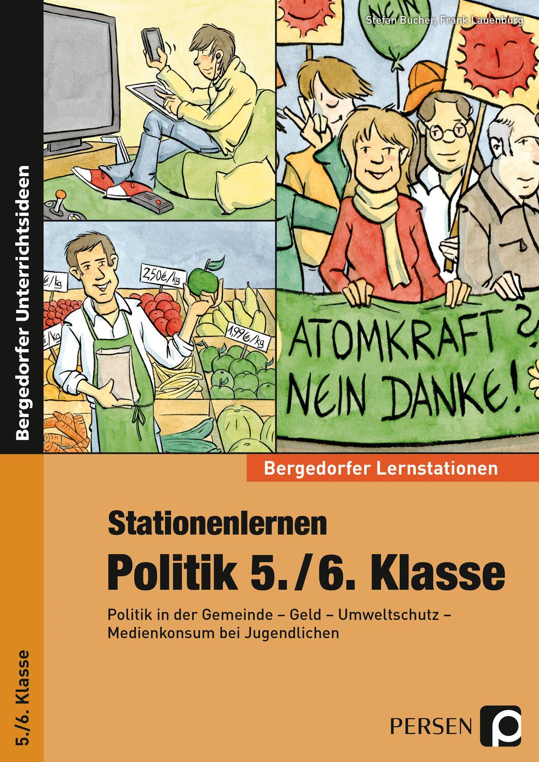 Cover: 9783403234333 | Stationenlernen Politik 5./6. Klasse | Stefan Bucher (u. a.) | Buch