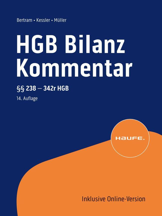Cover: 9783648172216 | HGB Bilanz Kommentar 14. Auflage | Klaus Bertram (u. a.) | Buch | 2023