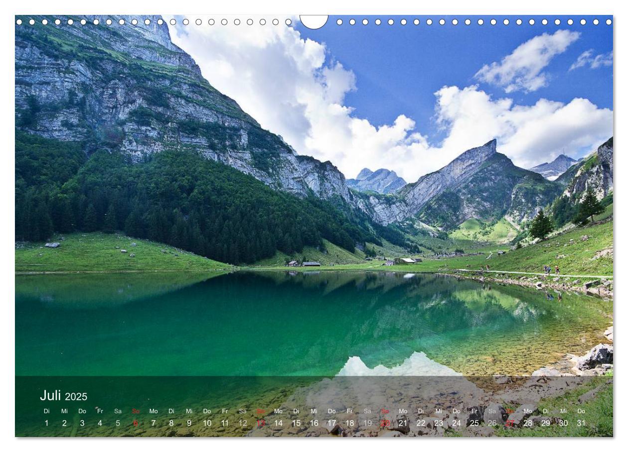 Bild: 9783435797233 | Traumhafte Bergwelten (Wandkalender 2025 DIN A3 quer), CALVENDO...