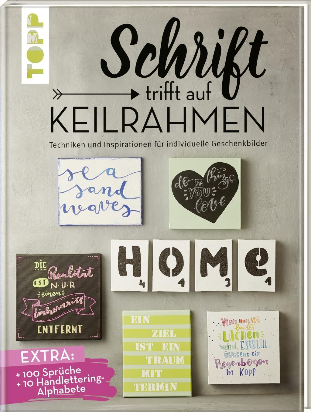 Cover: 9783772483387 | Schrift trifft auf Keilrahmen | Kirsten Albers (u. a.) | Buch | 2018