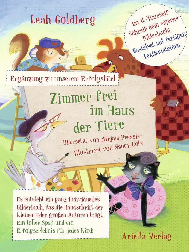 Cover: 9783945530191 | Zimmer Frei im Haus der Tiere - Bilderbuch-Kreativset | Leah Goldberg
