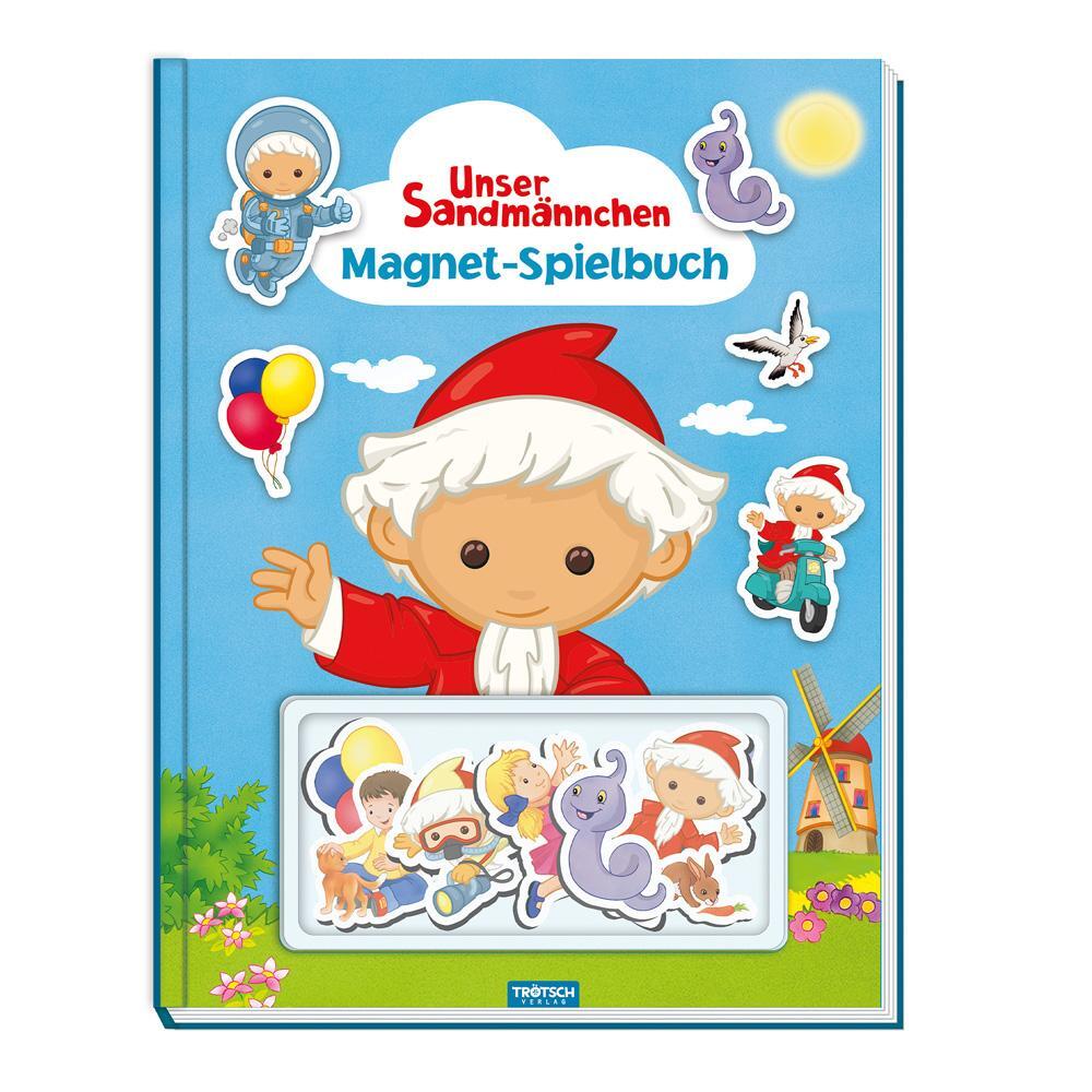 Cover: 9783965528864 | Trötsch Unser Sandmännchen Magnet-Spielbuch Pappenbuch mit Magneten