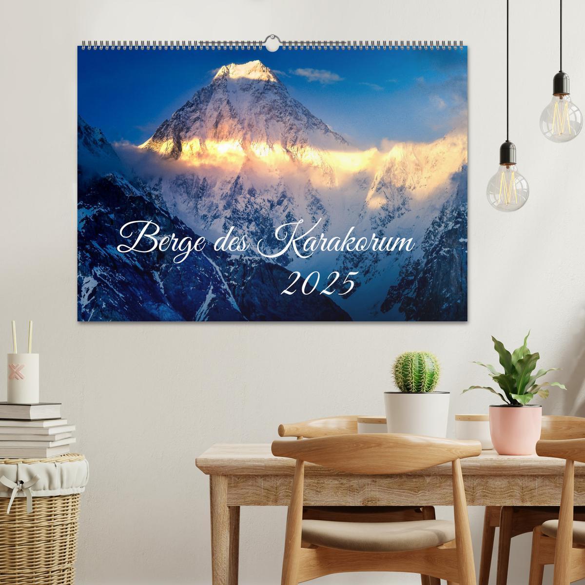 Bild: 9783383955884 | Berge des Karakorum (Wandkalender 2025 DIN A2 quer), CALVENDO...