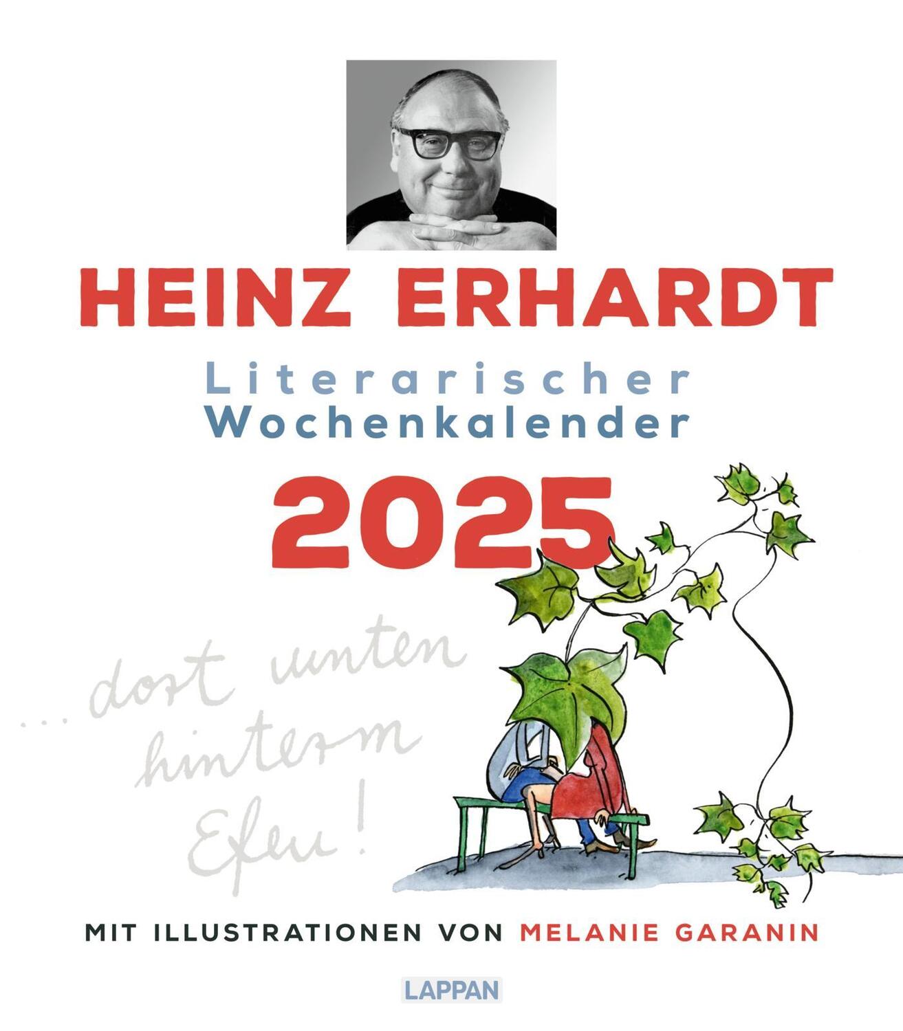 Cover: 9783830321392 | Heinz Erhardt: Literarischer Wochenkalender 2025 | Heinz Erhardt