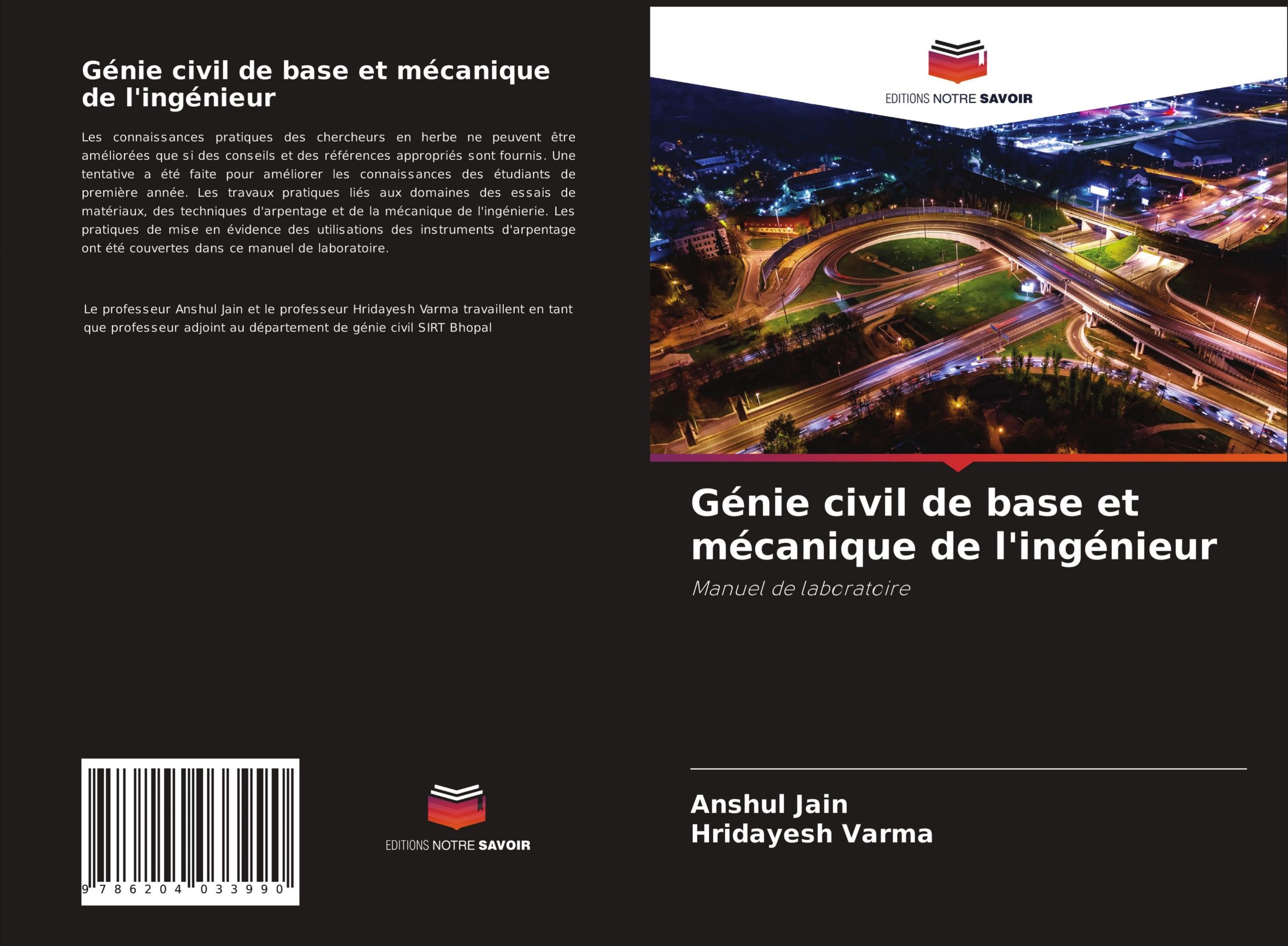 Cover: 9786204033990 | Génie civil de base et mécanique de l'ingénieur | Anshul Jain (u. a.)