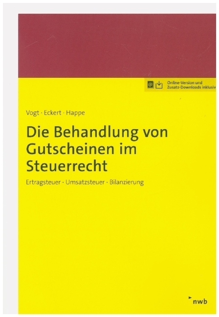 Cover: 9783482681813 | Die Behandlung von Gutscheinen im Steuerrecht | Markus Stier (u. a.)