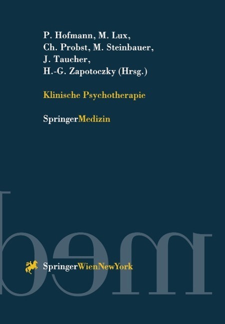Cover: 9783211828809 | Klinische Psychotherapie | P. Hofmann (u. a.) | Taschenbuch | X | 1997