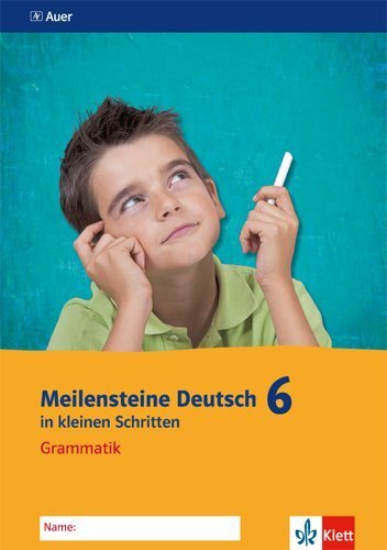 Cover: 9783120069621 | Meilensteine Deutsch in kleinen Schritten - Grammatik, Arbeitsheft...