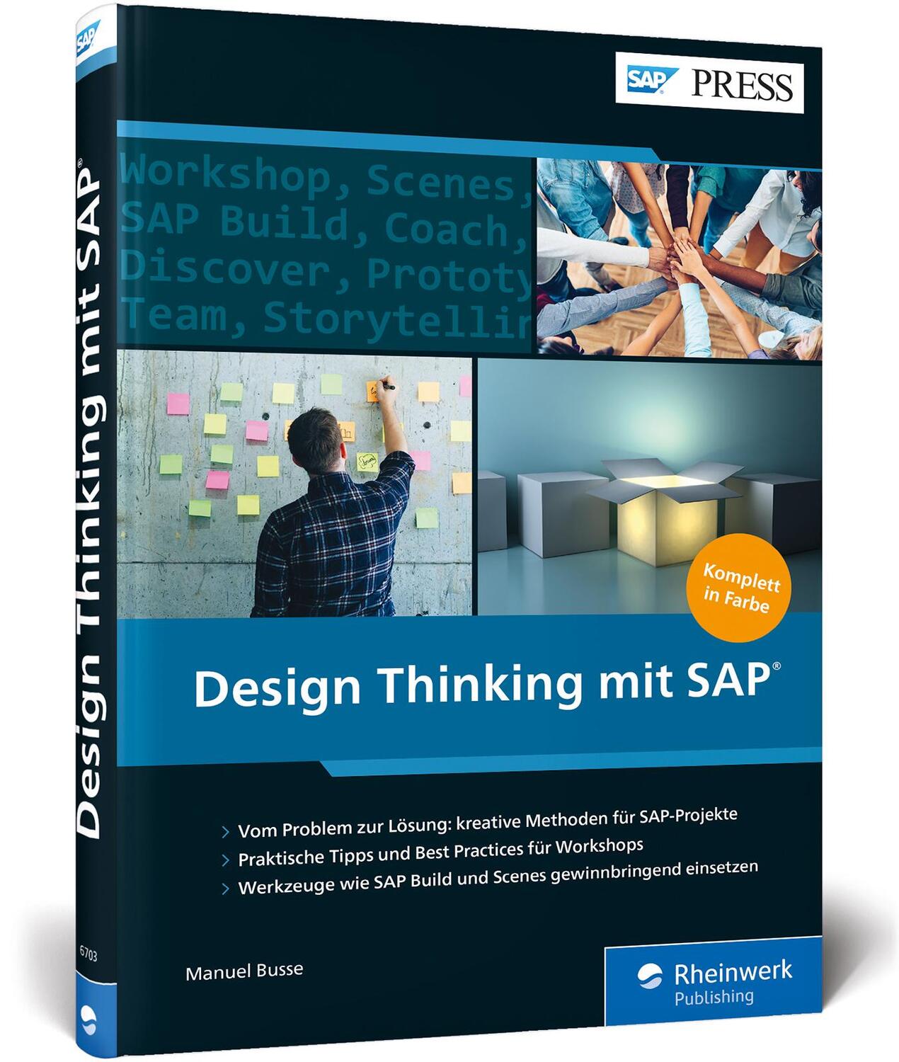 Cover: 9783836267038 | Design Thinking mit SAP | Manuel Busse | Buch | SAP Press | 304 S.