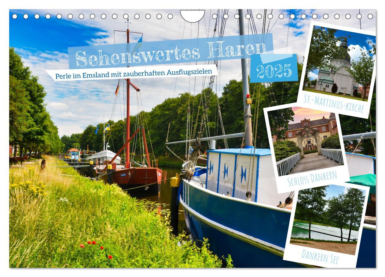 Cover: 9783383960475 | Sehenswertes Haren (Wandkalender 2025 DIN A4 quer), CALVENDO...