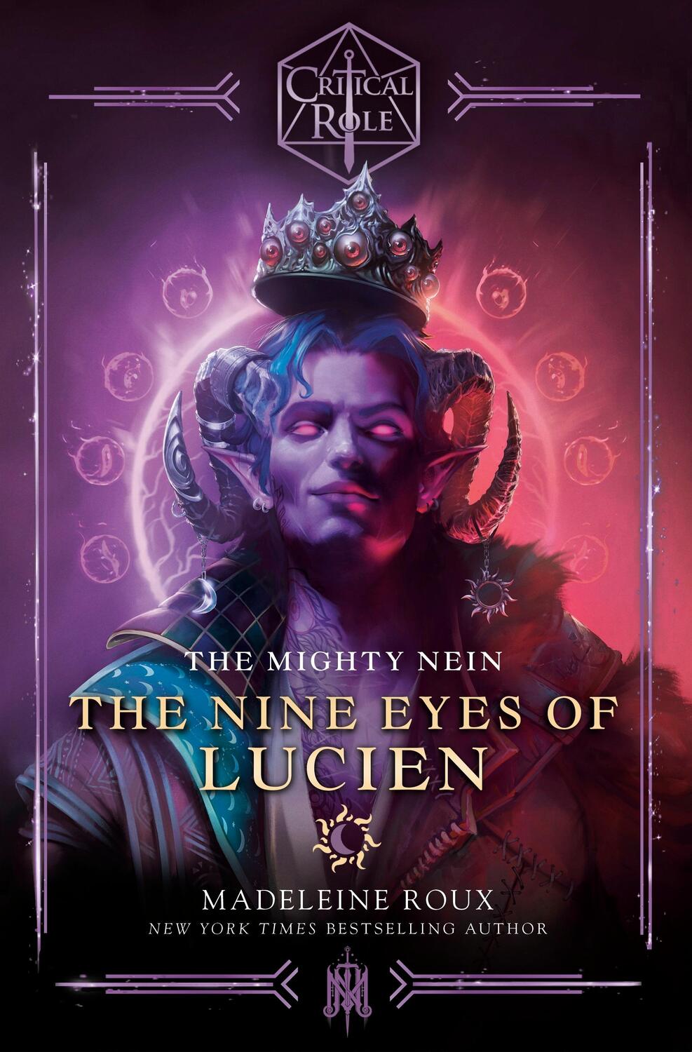 Cover: 9781804941836 | Critical Role | The Mighty Nein - The Nine Eyes of Lucien | Roux