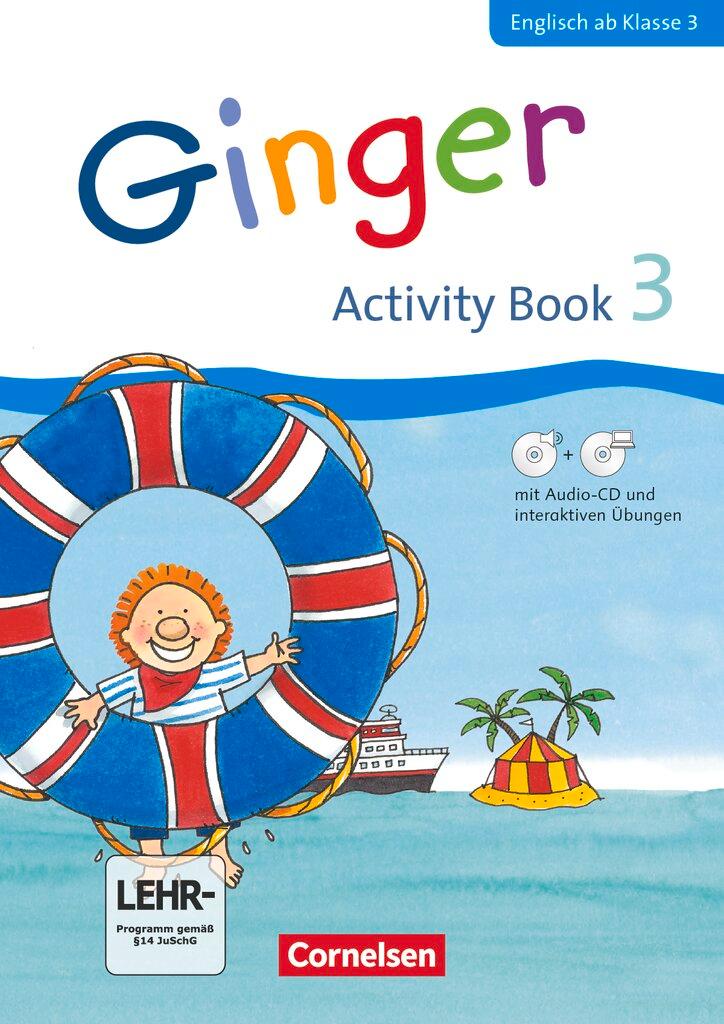 Cover: 9783060816088 | Ginger 3. Schuljahr - Allgemeine Ausgabe - Activity Book mit...