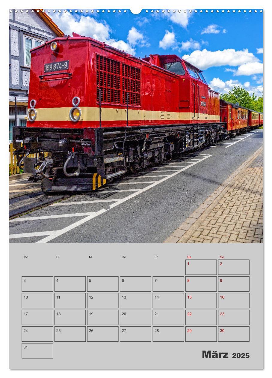 Bild: 9783383821301 | Brockenbahn - Terminplaner (hochwertiger Premium Wandkalender 2025...