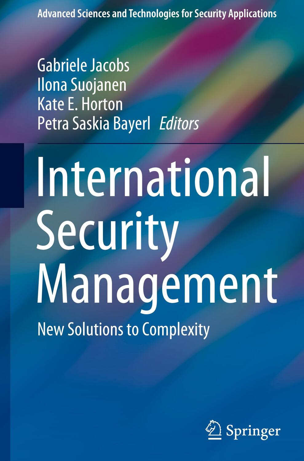 Cover: 9783030425227 | International Security Management | New Solutions to Complexity | Buch