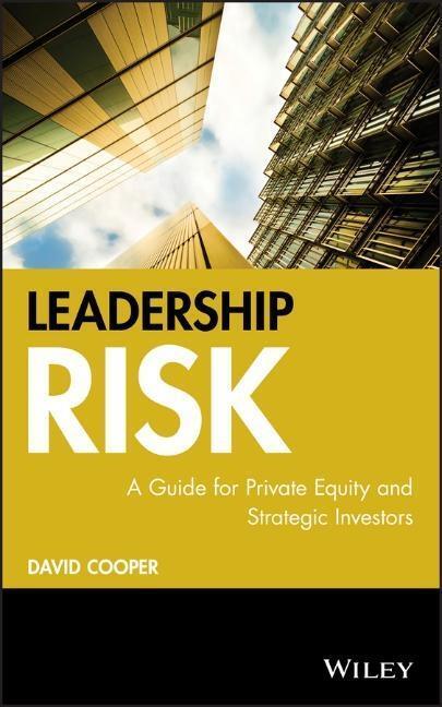Cover: 9780470032640 | Leadership Risk | A Guide for Private Equity and Strategic Investors