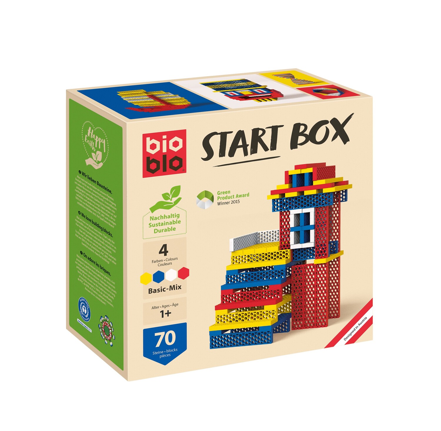 Cover: 9120071640330 | bioblo Start Box Basic-Mix mit 70 Bausteinen | Deutsch | 2022 | bioblo