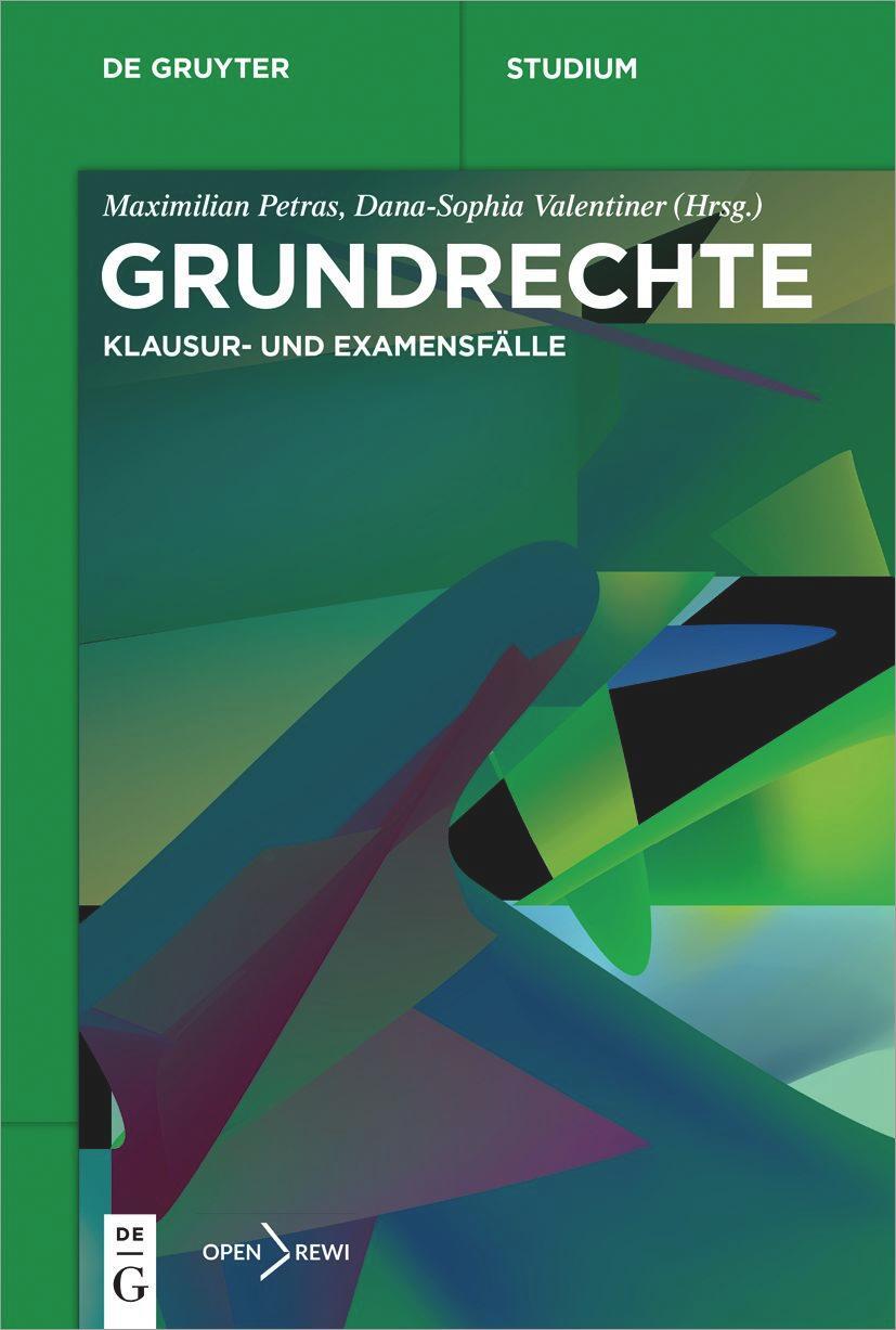 Cover: 9783110765489 | Grundrechte | Klausur- und Examensfälle | Valentiner (u. a.) | Buch